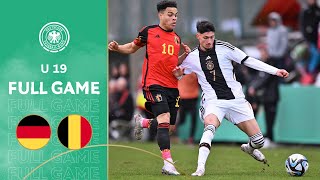 Germany U 19 - Belgium U 19 | Full Game | Under-19 | EURO Qualififers