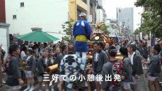 富岡八幡宮例大祭　連合渡御　新川一西