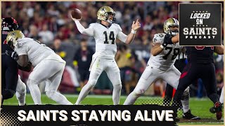 New Orlean Saints staying alive in NFC South | Alontae Taylor's impressive debut