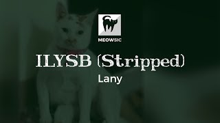 ILYSB(Stripped) - Lany (Lyrics)
