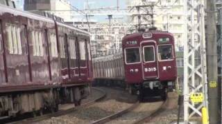 【阪急電鉄】5300系5315F%準急天下茶屋行@西京極('11/11){Hankyu5300@Nishikyogoku}