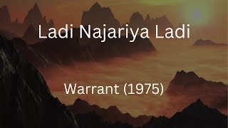 Ladi Najariya Ladi | Warrant (1975) | Lata Mangeshkar, Kishore Kumar | R D Burman | Dev Aanand |