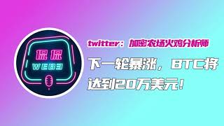 下一轮暴涨，BTC将达到20万美元！