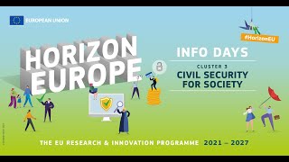 Horizon Europe Info days - Civil Security for Society