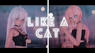 【MMD】AOA - 사뿐사뿐(Like a Cat)【Collab @OneLove_Bonpoc_official 】