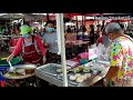 take a walk to see the morning market at wat nong khaem bangkok