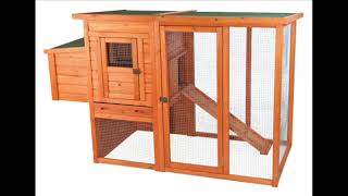 Pet Products Chicken Coop with Outdoor Run; Bantam Chicken Houses, Wooden Hen Houses