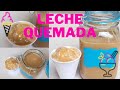 RECETA DE JARABE PARA RASPADO  LECHE QUEMADA