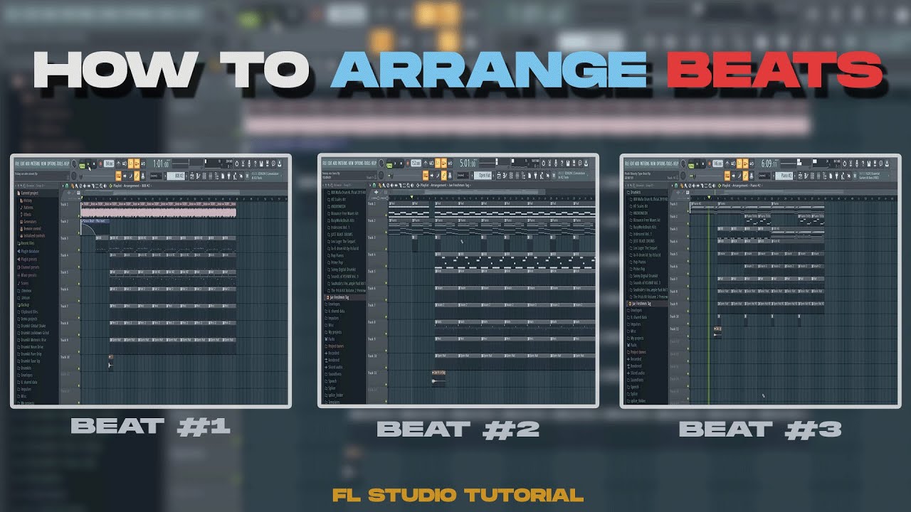 HOW TO ARRANGE YOUR BEATS AND TURN THEM INTO SONGS FOR ARTISTS - YouTube