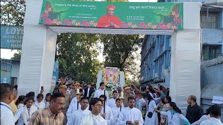 cardinal telesphore toppo |अंतिम यात्रा|st Mary's cathedral ranchi |11/10/2023 @RanchiArchdiocese ✝️