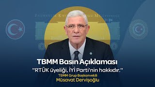 TBMM Grup Başkanvekilimiz Müsavat Dervişoğlu | 27 Ekim 2022, Ankara