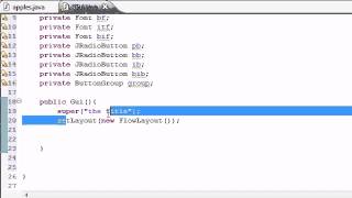 Java Video Tutorial Part 66 | JRadioButton