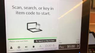 Publix Self Checkout By NCR
