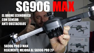 ZLL SG906 MAX,😱 Drone Barato con sensor anti obstáculos | Mejora al SG906 PRO 2?