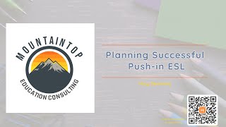 Planning Successful Push-in ESL