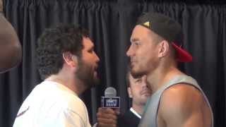 Sonny Bill Williams vs Chauncy Welliver weigh-in