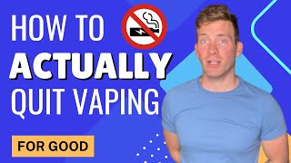 How to Actually Quit Vaping for Good