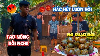 Camaramen tức xanh mặt hắc bỏ dĩa ốc thơm ngon trước mặt đồng đội | HoàiPhong TV