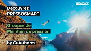 Groupes de maintien de pression PRESSOSMART