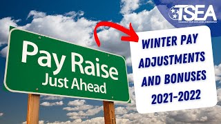 Winter State Employee Pay Adjustments and Bonuses 2021-2022