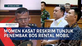 [FULL] Momen Kasat Reskrim Tunjuk Penembak Bos Rental Mobil di PN Militer