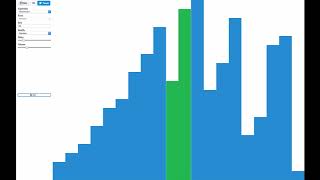 Tone of Sorting - Gnome Sort Visualisation (20 elements)