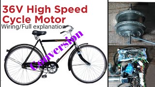 36V Cycle Hub Motor Kit | Conversation Kit | Atlas Cycles | Cash on delivery