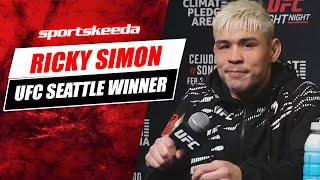 Ricky Simon on knocking out Javid Basharat at UFC Seattle