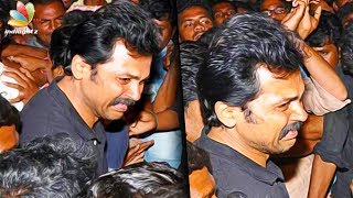 Karthi breaks down in tears at fan's funeral | Latest Tamil Cinema News | Death
