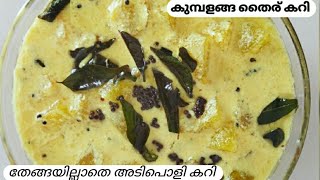 തേങ്ങ ചേർക്കാത്ത കുമ്പളങ്ങ തൈര് കറി /Kumbalanga Curry /Ash gourd curry /Namees kitchen