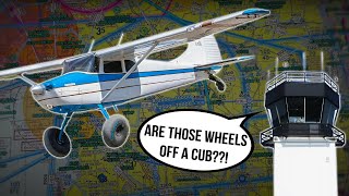 I flew my Alaskan Bushplane into the heart of LA's BUSY Airspace