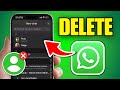 How To Delete Contacts Saved In WhatsApp (Quick Guide)