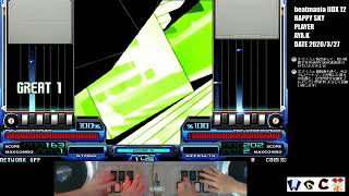 beatmania IIDX 12 Happy Sky Live Player AYA.K