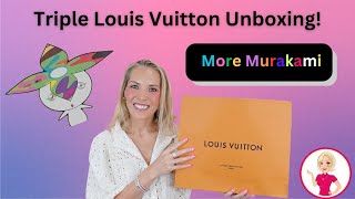 Triple Louis Vuitton Unboxing! More Murakami!