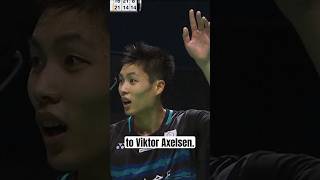 His Sportsmanship Won everyone heart. #badminton #youtube #youtubeshorts #sports