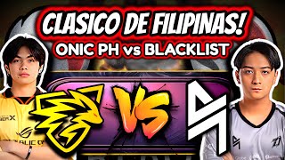 BLACKLIST INTERNATIONAL FACES THE CHAMPION! ONIC PH vs BLACKLIST - SNAPDRAGON PRO SERIES | MLBB