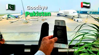 Sialkot to dubai | Travel vlog | Flight experience ✈🇵🇰🇦🇪🎸