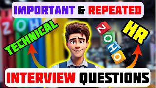 Zoho software developer technical interview questions | zoho hr interview questions