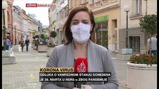 Smiljanić: Ukinuta zabrana kretanja za starije od 65 u RS-u