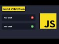 Mastering Email Validation: Building a Robust Email Validation Project in JavaScript | #huxnwebdev