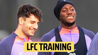 No Gravenberch or Jones | Liverpool FC Training Pre-Toulouse