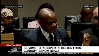 SIU aims to recover almost R9 billion from corrupt Eskom deals