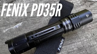 Fenix PD35R Flashlight Review: Solid for EDC or Car | This To Replace My PD35RTAC