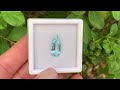 Água Marinha Azul Gota 3,54ct (1) | 16,83x7,99mm