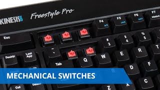 Kinesis Freestyle Pro Cherry MX Mechanical Key Switch Comparison