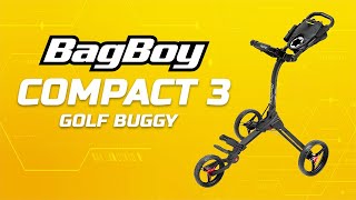 BagBoy Compact 3 Golf Buggy (FEATURES)