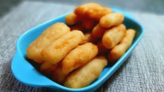 Resepi cucur manis stick, menu petang sambil membawang| sweet wheat flour stick recipe