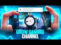 This Ideas Can Grow Your Gaming Channel Faster Than COVID-I9 ☠️🗿| How to Grow A Gaming Channel !!