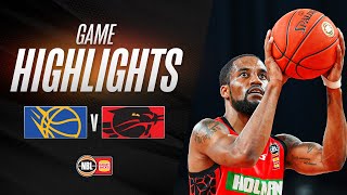 Brisbane Bullets vs. Perth Wildcats - Game Highlights - Round 16, NBL25