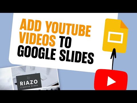 Как добавить видео YouTube в Google Slides